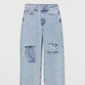 ISO H&M Loose Straight High Jeans